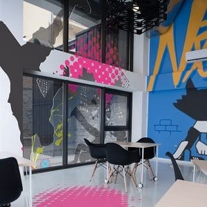 ViziPrint Impress Clear is specifically designed for trouble-free, dry installation of window graphics 