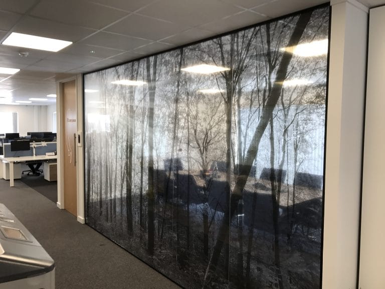 Poppy Signs blooms with Drytac Protac Anti-Scratch Laminate