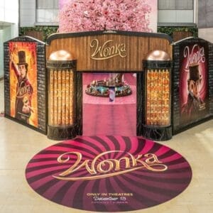 FloorTac matte white polymeric PVC film