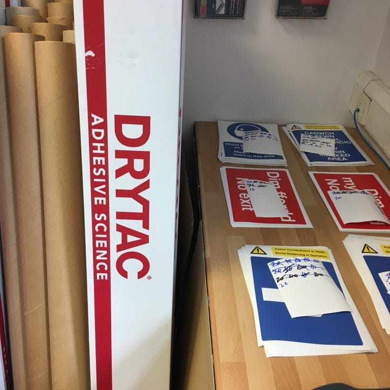 Cardiff University starts new academic year with Drytac social distancing signage