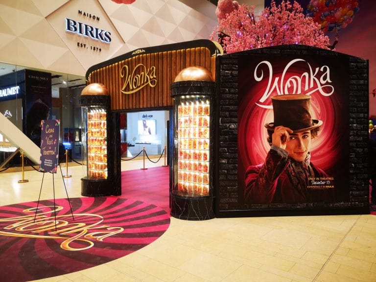 Global Printing Enterprises and Drytac serve up a sweet treat with Wonka display