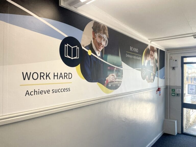 The Ask Agency educates youngsters at historic school with Drytac’s Polar Grip Air