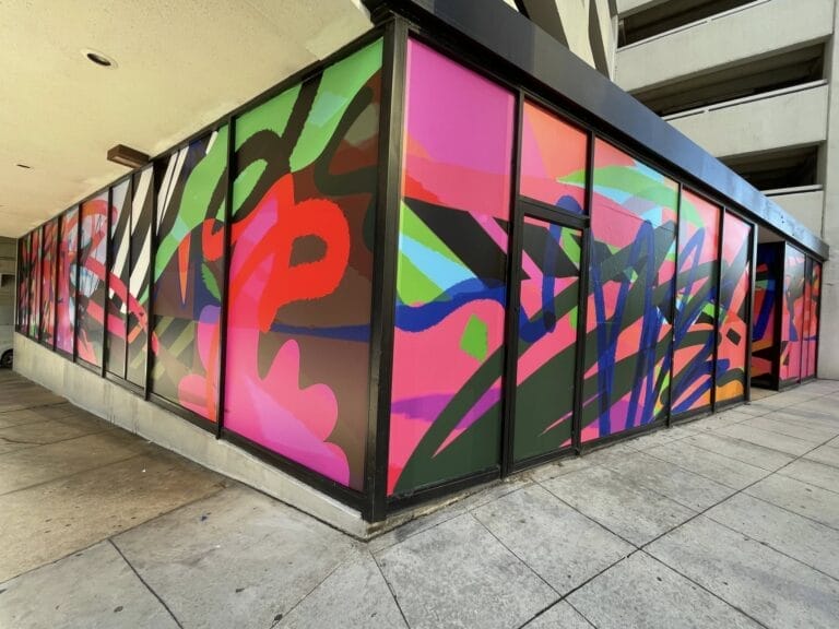DTX Wraps supports Downtown Dallas Inc. Beautification Project with Drytac Polar Grip Air